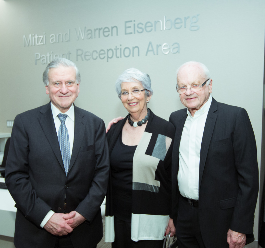 Valentin Fuster, MD, PhD, Director of Mount Sinai Heart with Mitzi and Warren Eisenberg.
