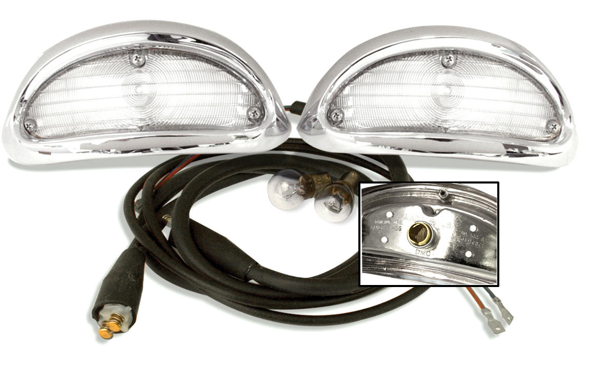 Danchuk Parking Light Assembly for 1955 Chevy