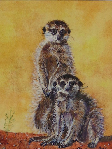 Yound Meercats by Carew