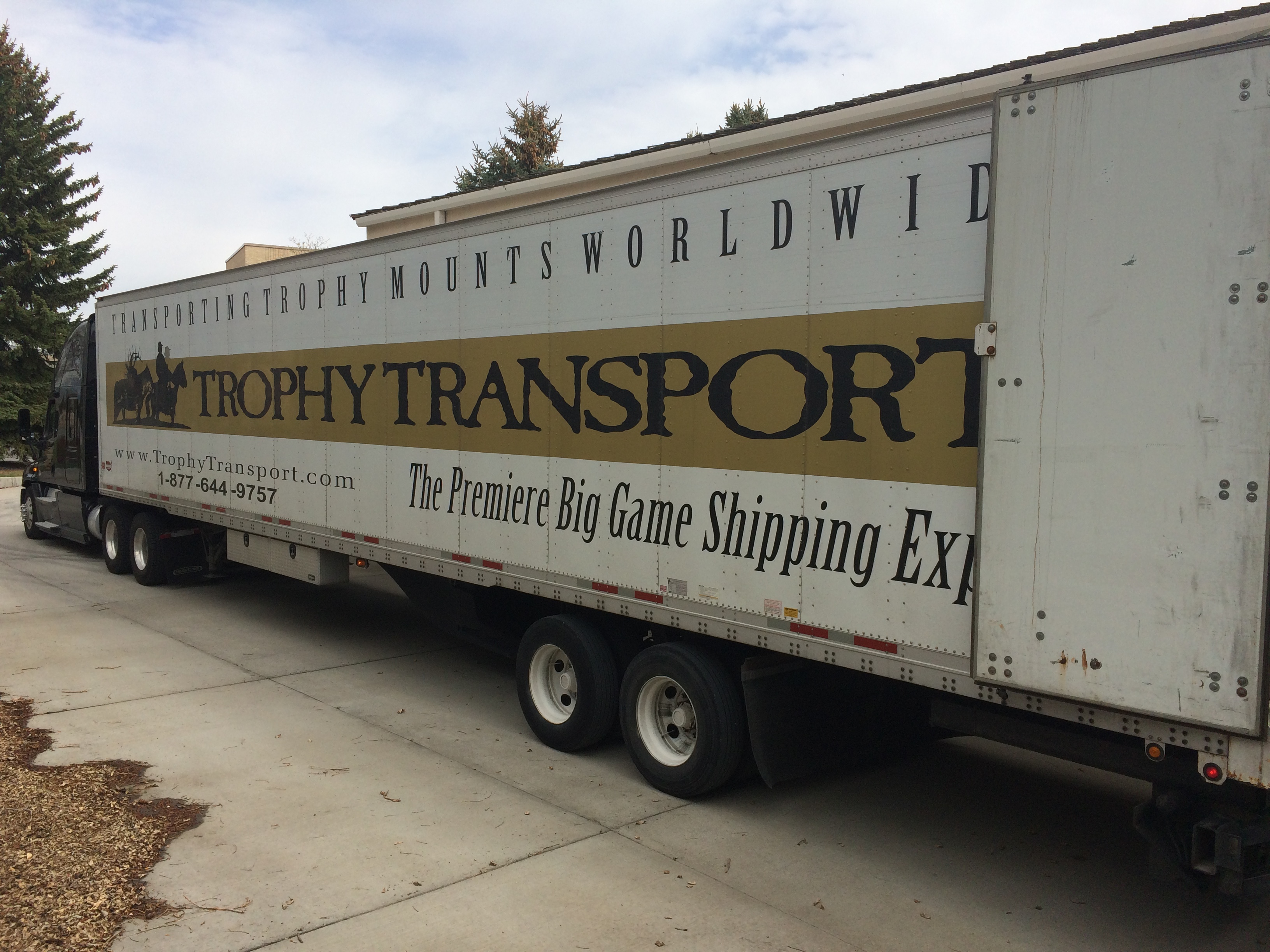 Trophy Transport moved the collection to Missouri.