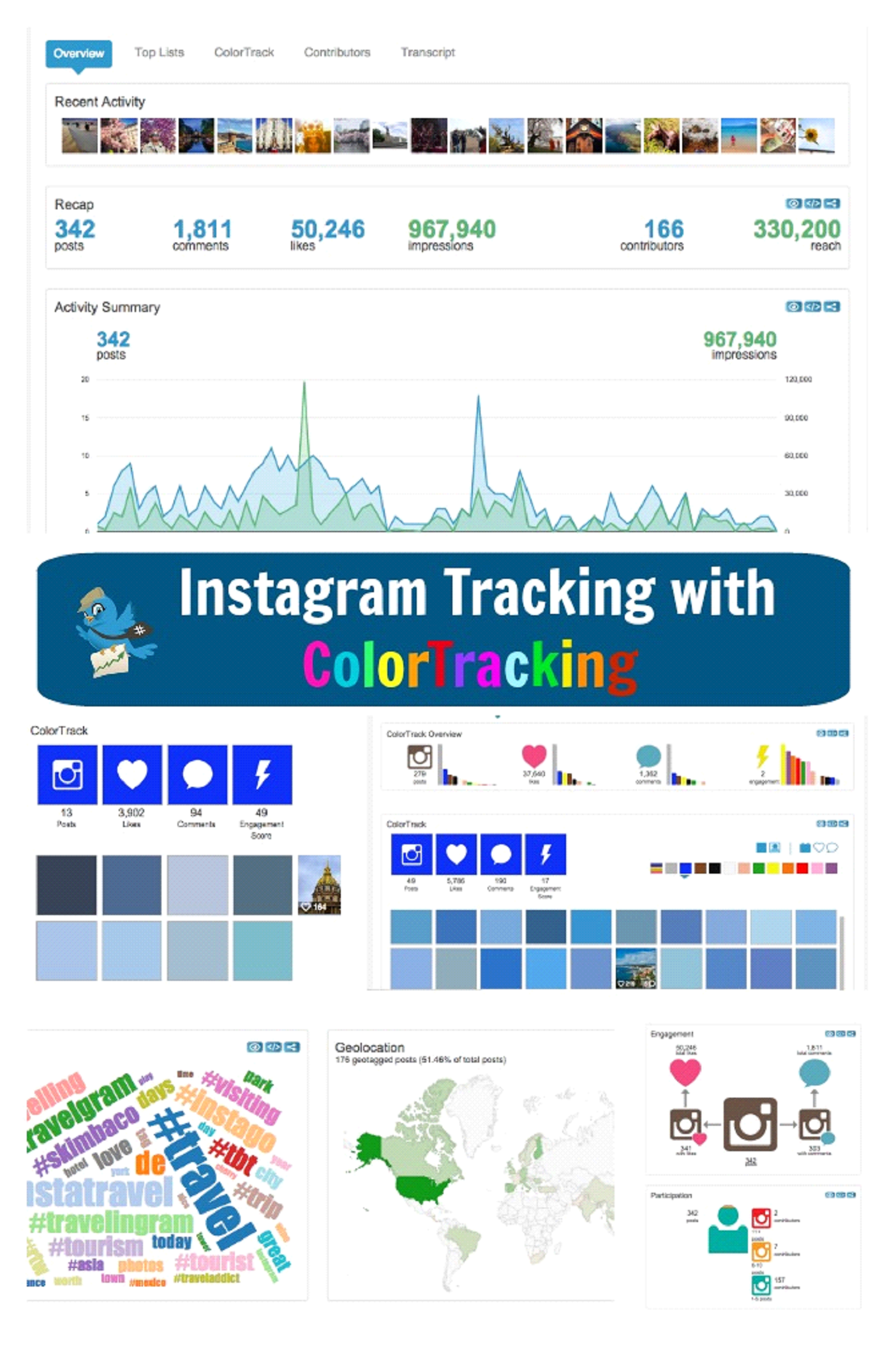 Hashtracking.com ColorTracking