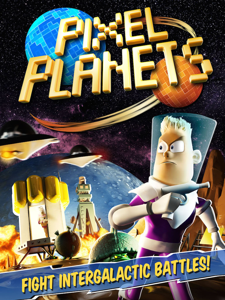 Pixel Planets is FREE on iOS