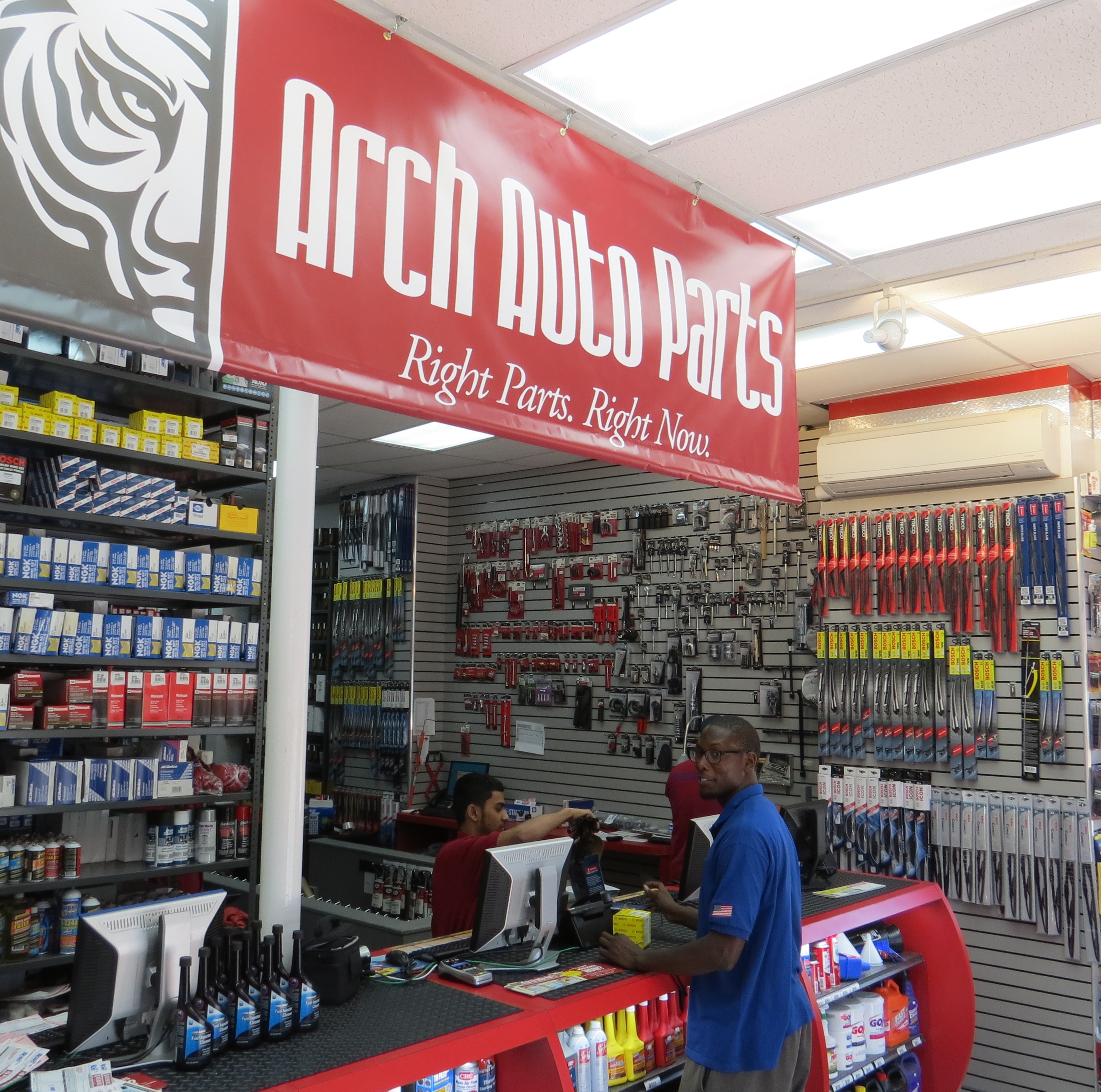 Arch Auto Parts 113-19 Atlantic Ave. Richmond Hill, NY now open with OE quality parts at low prices