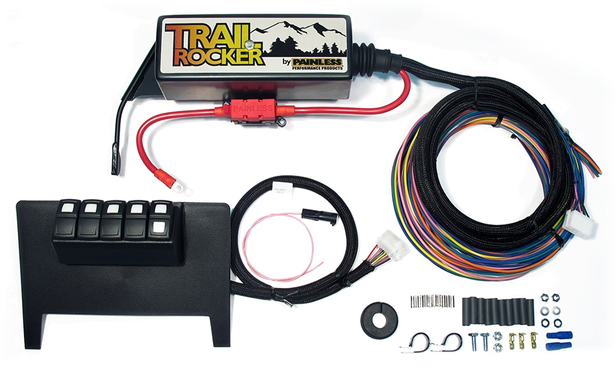 Painless Performance Trail Rocker Control Systems for 2011-15 Jeep JK