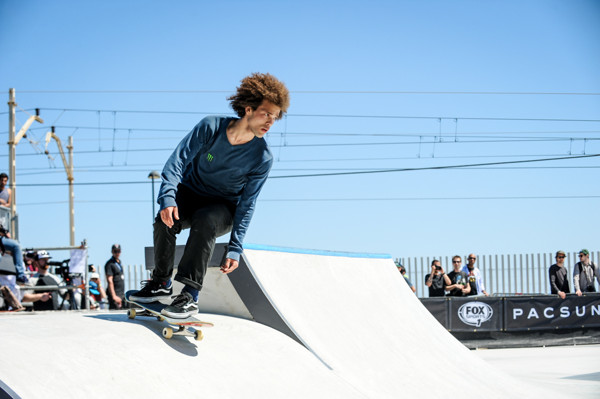 Monster Energy's Nassim Guammaz Advances to the Semi Finals in Second Place at the SLS Nike SB Pro Open Qualifiers in Barcelona