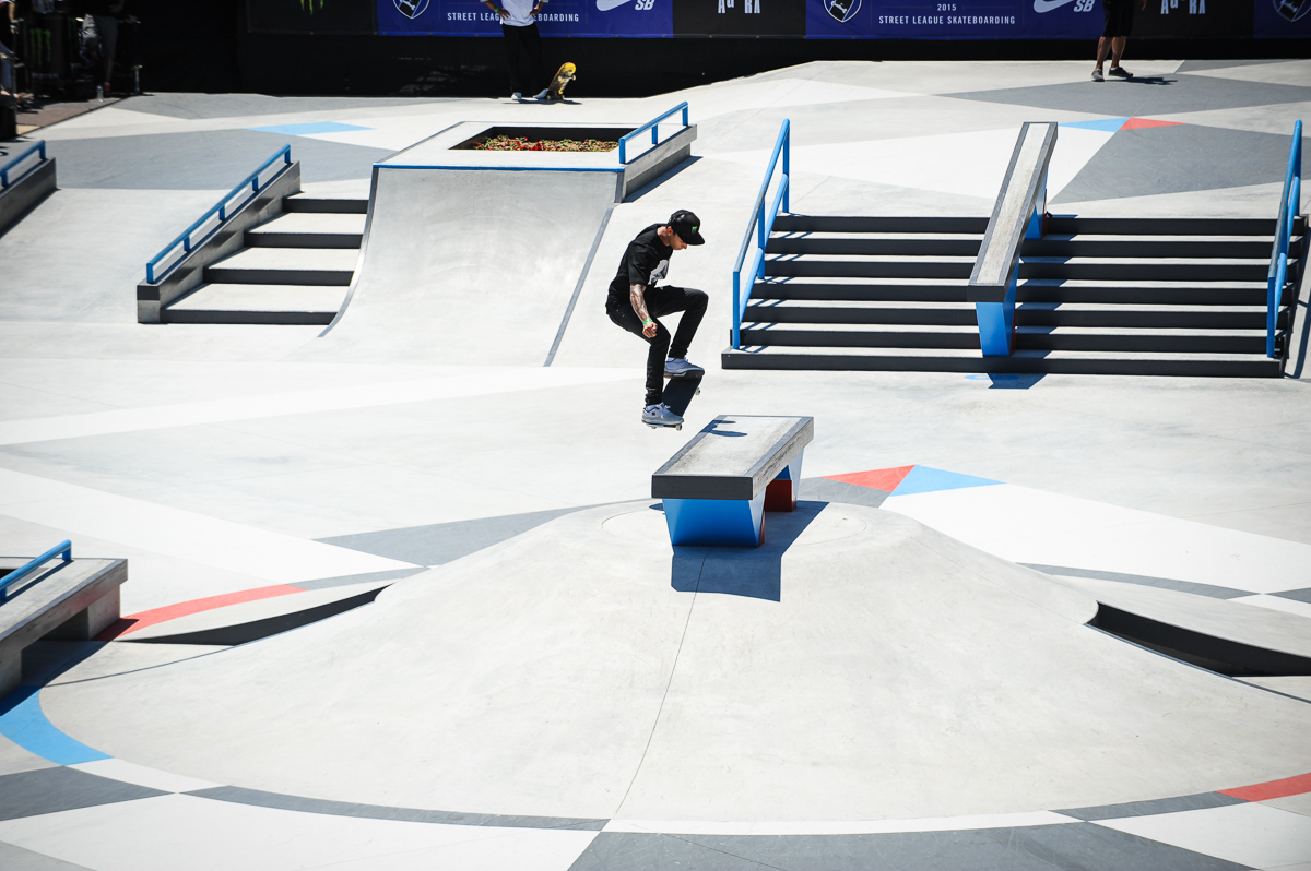 Monster Energy's Nyjah Huston Takes First Place at the SLS Nike SB Pro Open in Barcelona