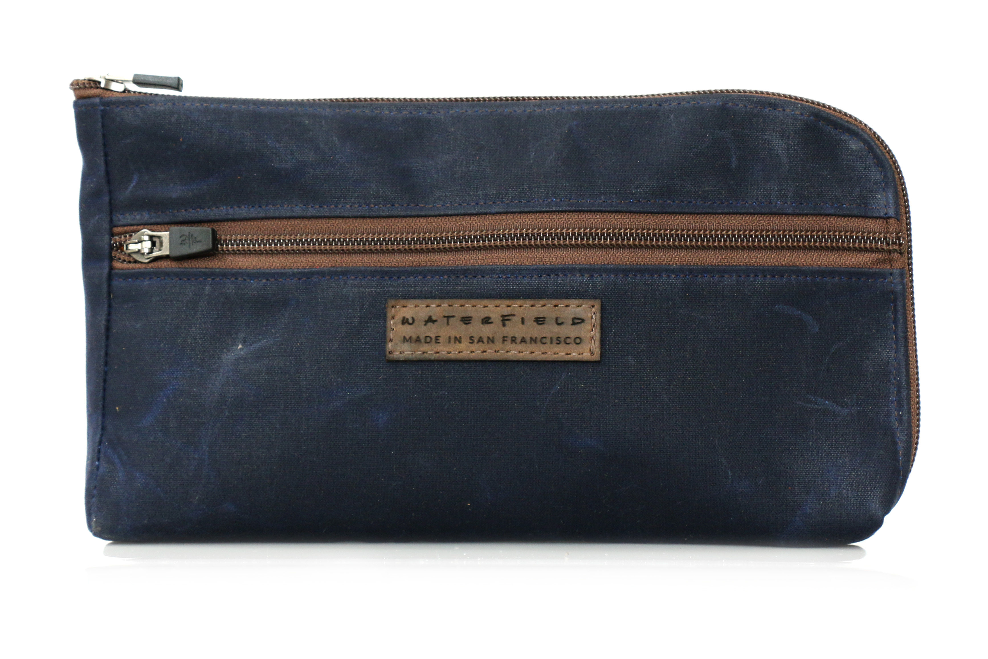 Navy Waxed Canvas Gear Pouch