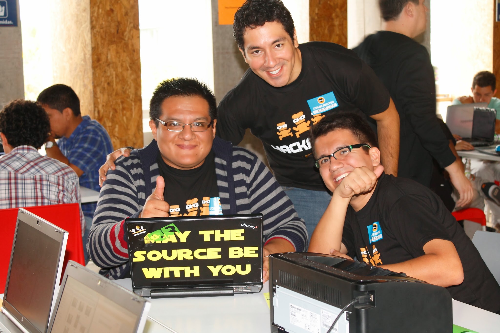 Scrum Masters at Hackatrix Lima 2014