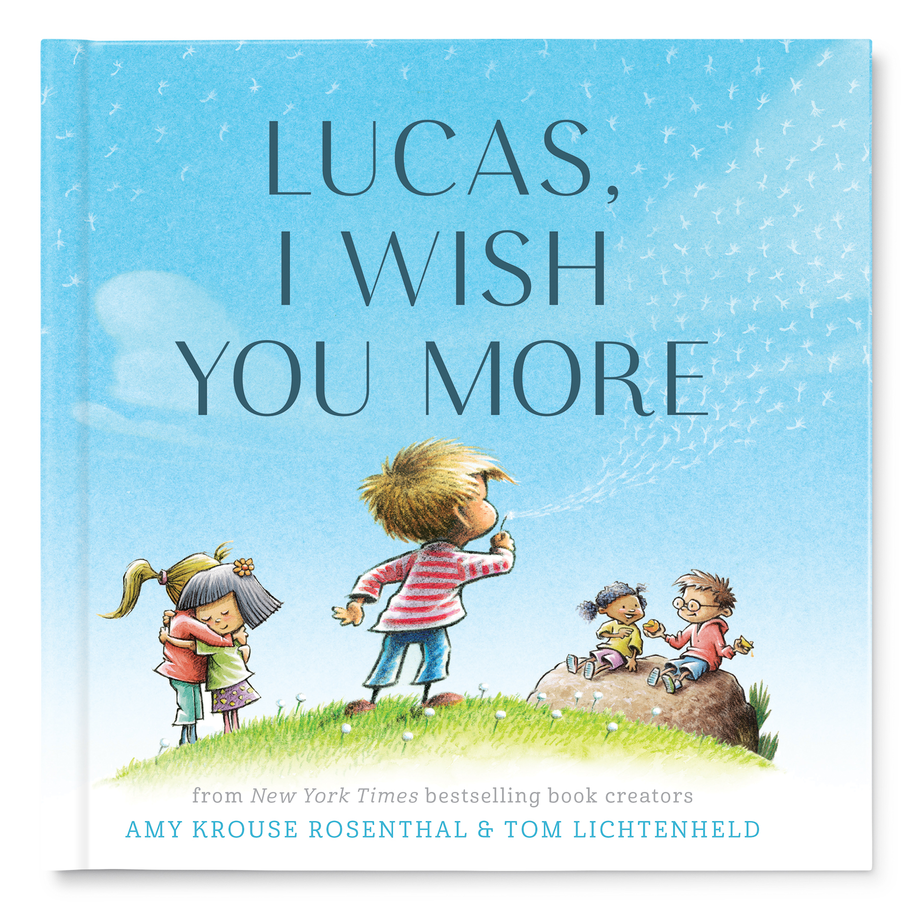 Renowned book creators Amy Krouse Rosenthal and Tom Lichtenheld released the personalized version of their New York Times bestselling children’s book, "I Wish You More," at ISeeMe.com.