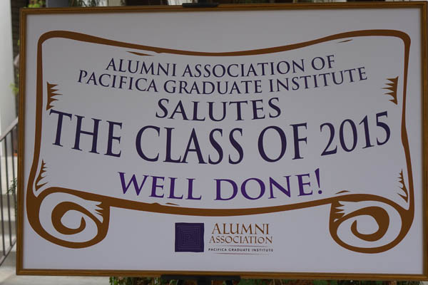 Alumni Association of Pacifica Graduate Institute congratulated 2015 Graduates