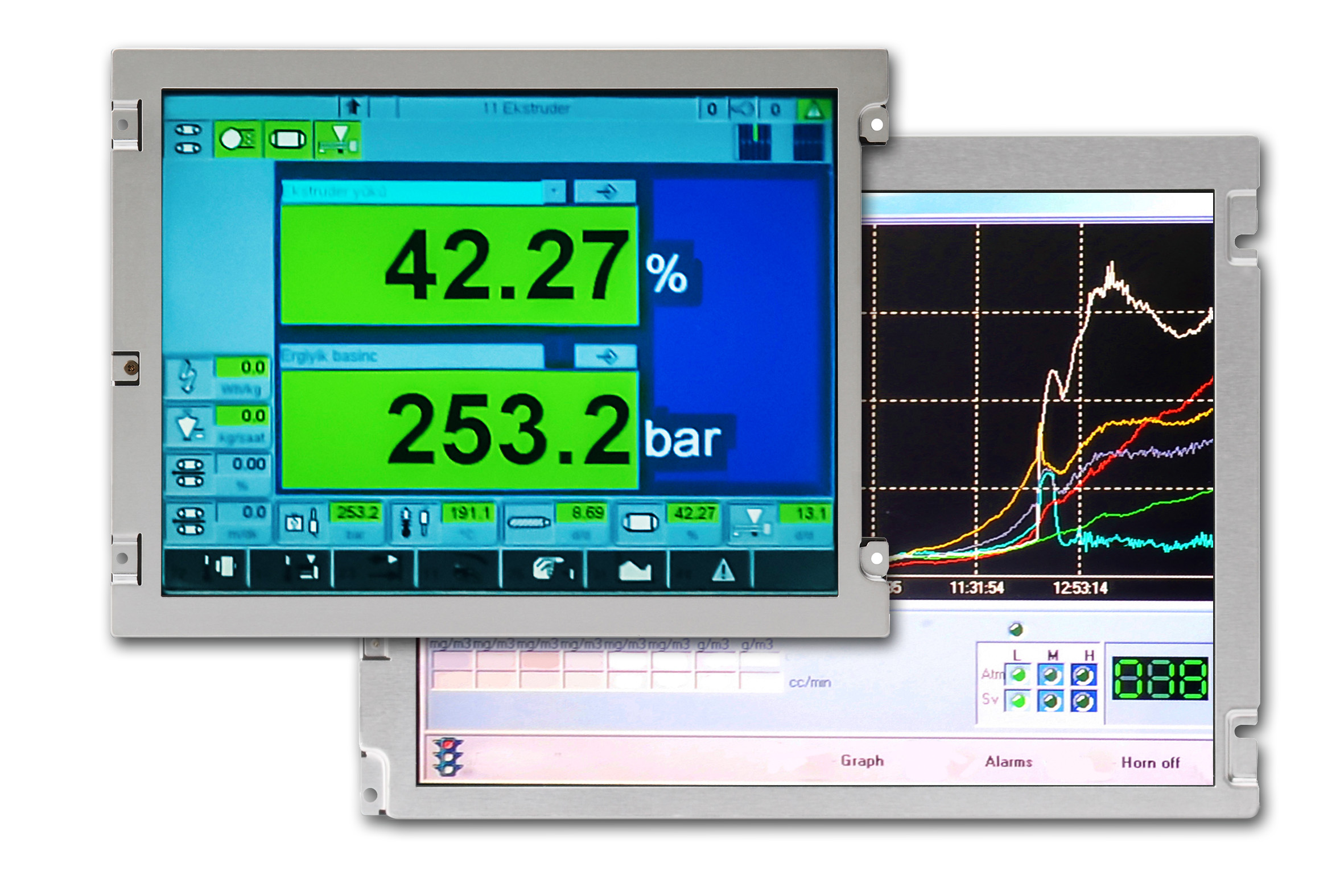 New 8.4-inch and 10.4-inch SVGA TFT LCDs feature long life backlights of 100,000 hours. Photo: NLT Technologies, Ltd.