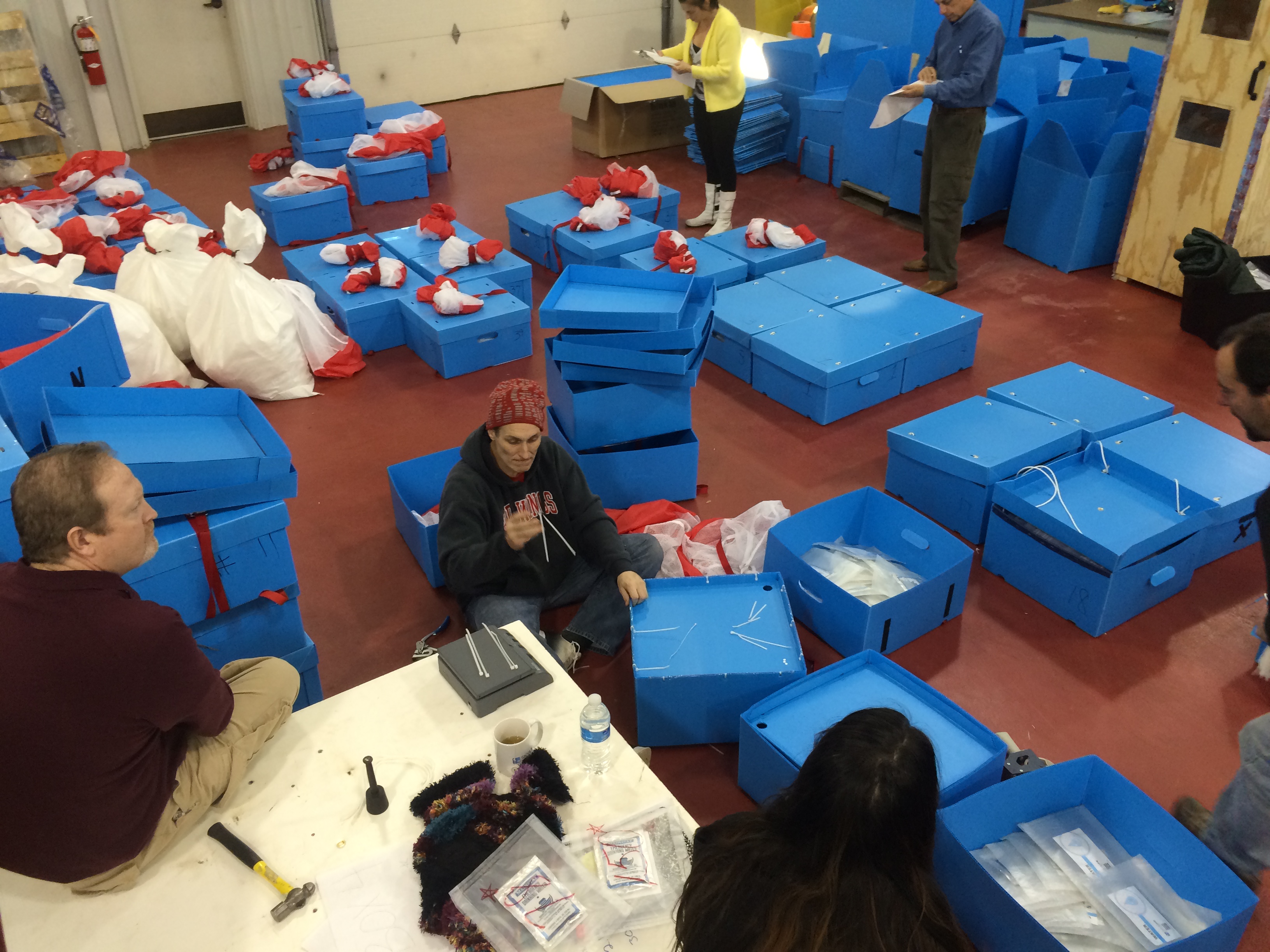 SkyLIFE Engineering Team & Field Services Team Prepping For Drop