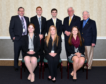 Participants in the 2015 National Financial Plan Competition with IARFC Board Members