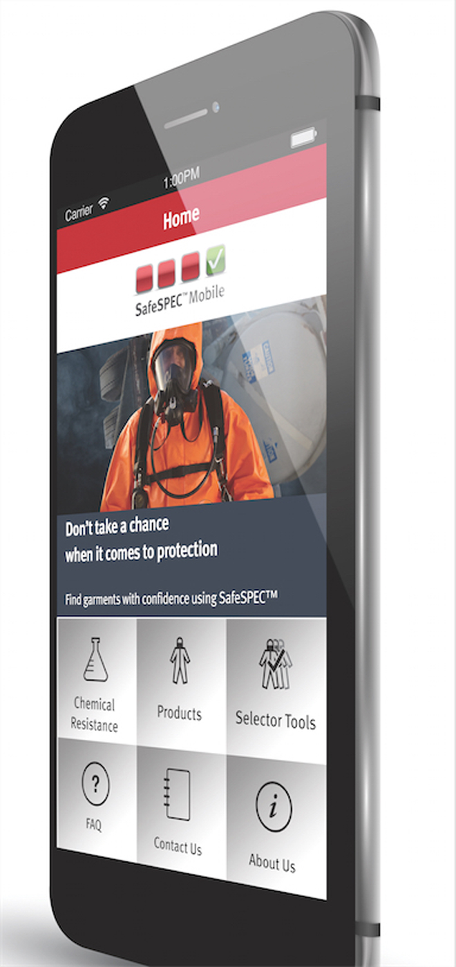 DuPont™ SafeSPEC™ Mobile App