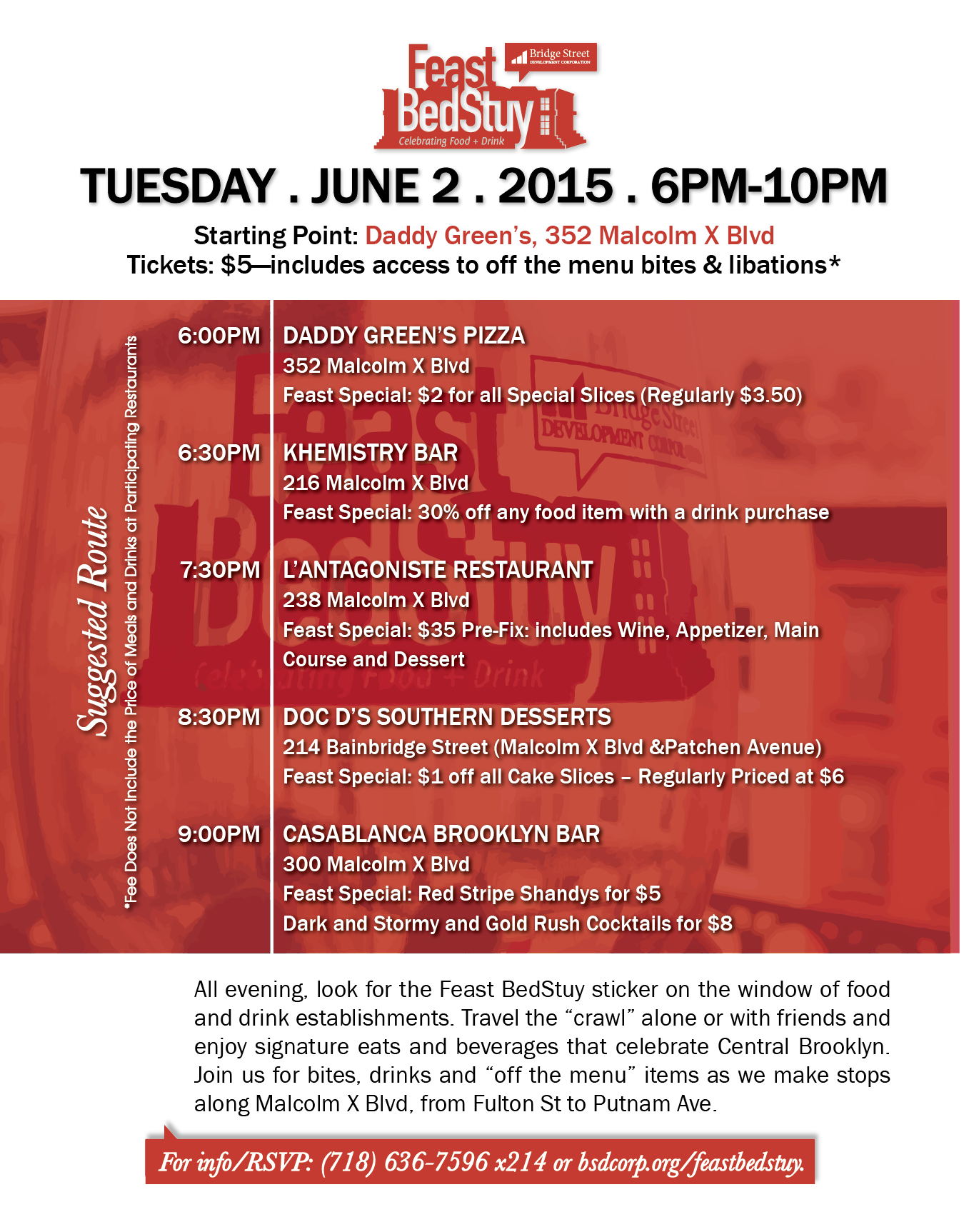Feast BedStuy | June 2, 6-10pm