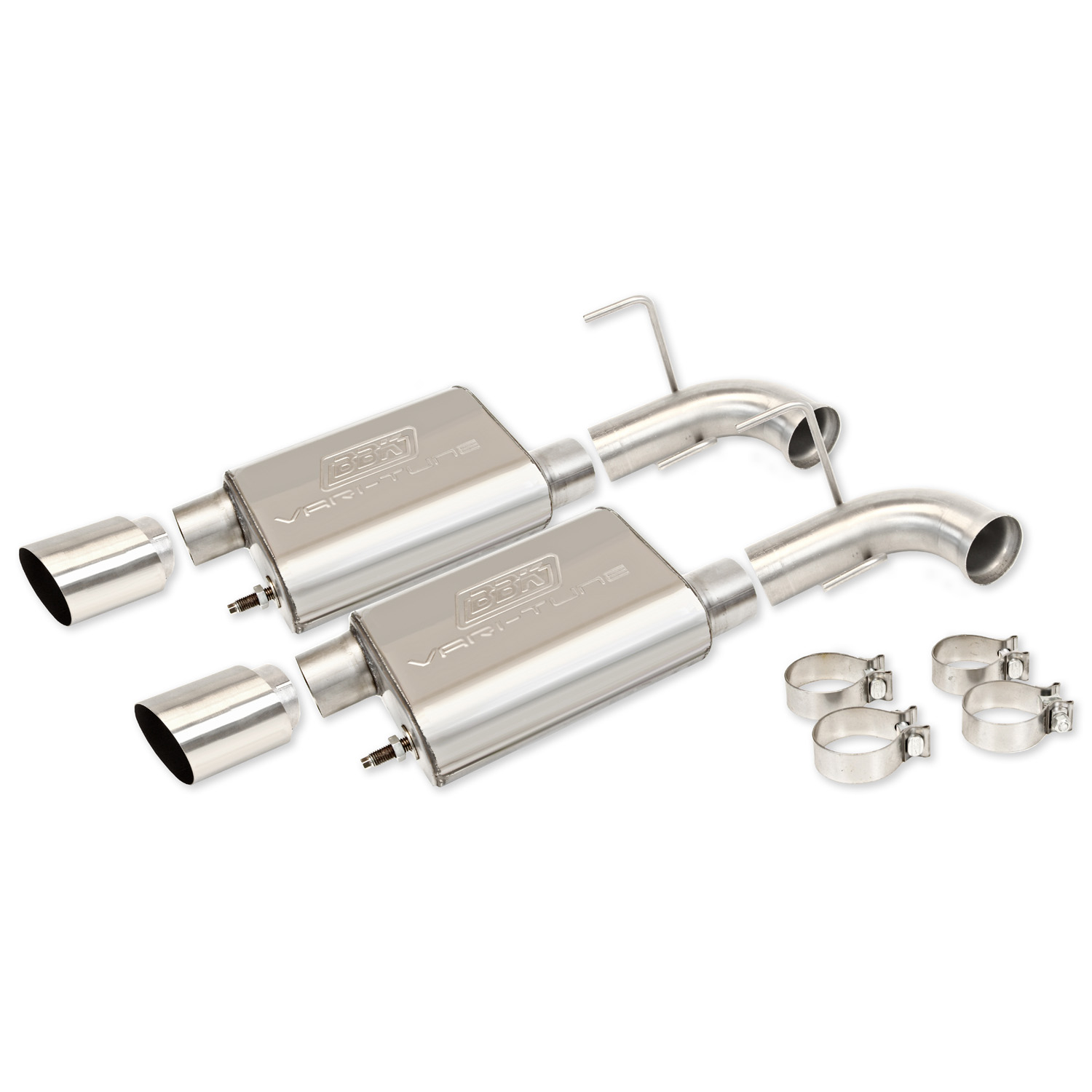 BBK VariTune Axle-Back Exhaust System for 2011-2014 Mustang 5.0L