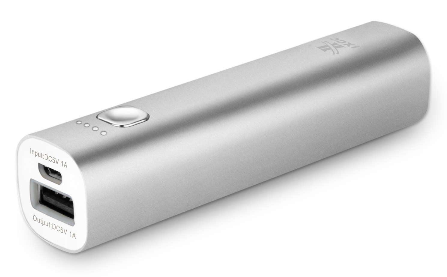 iXCC® 3200mAH Portable Power Bank-Silver