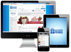 Access Perks offers employee perks online and on mobile devices.