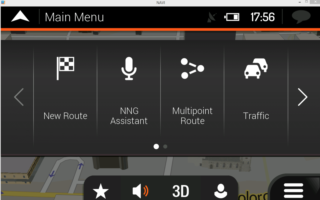 NNG Assistant powered by netpeople - Main Menu