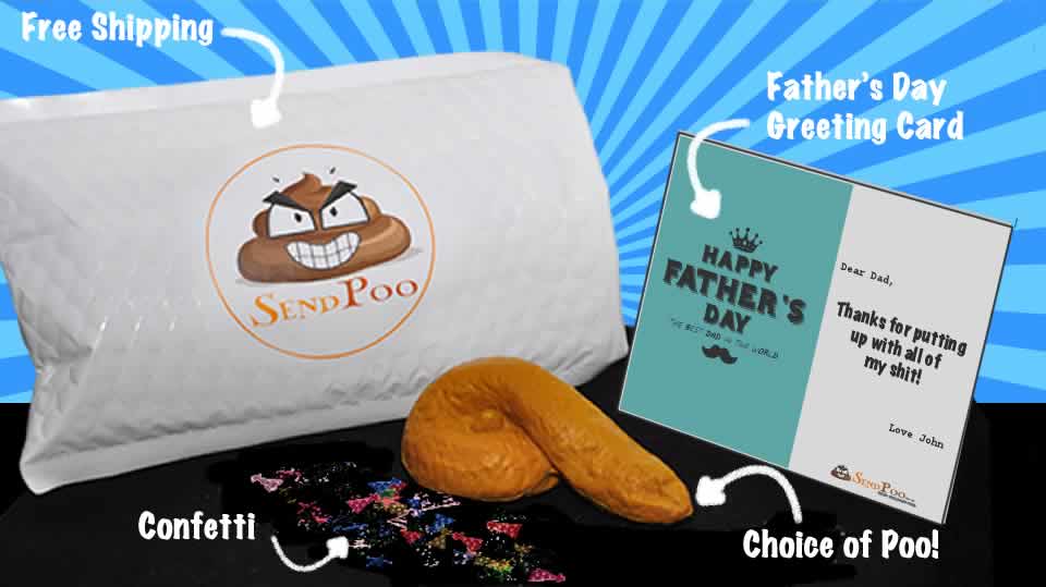 Father's Day Poo Package - SendPoo.com