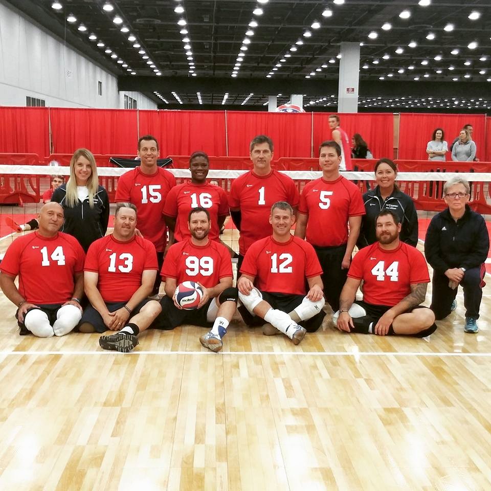 Team Florida All-Star Sitting Volleyball Team at the 2015 USA Sitting Volleyball National Championship in Detroit, MI
