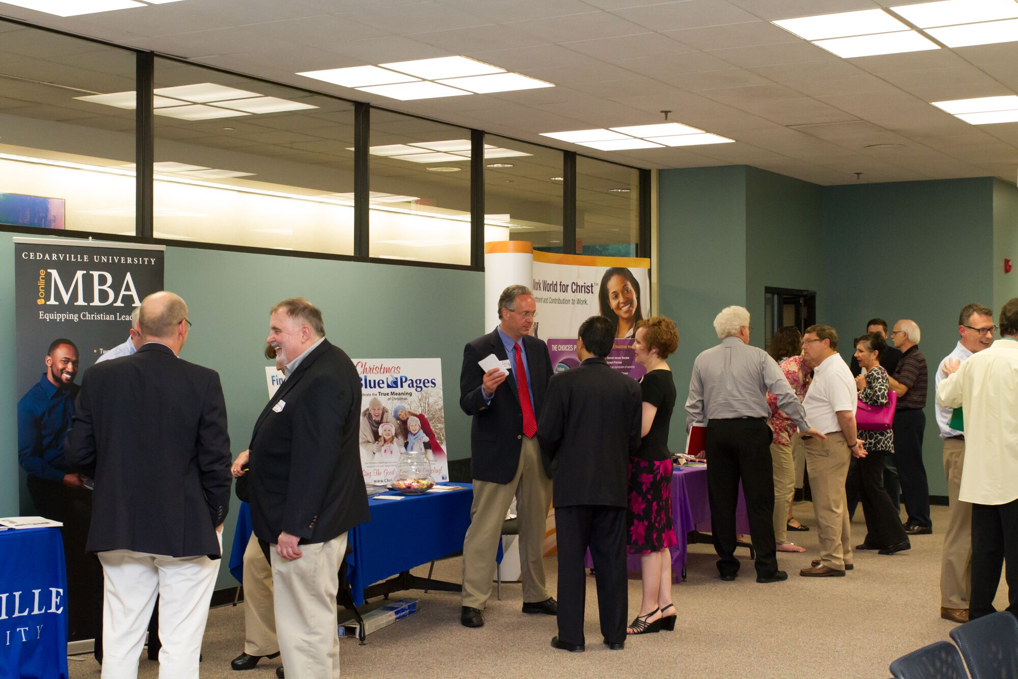 Attendees at AWOP Miami Valley event.