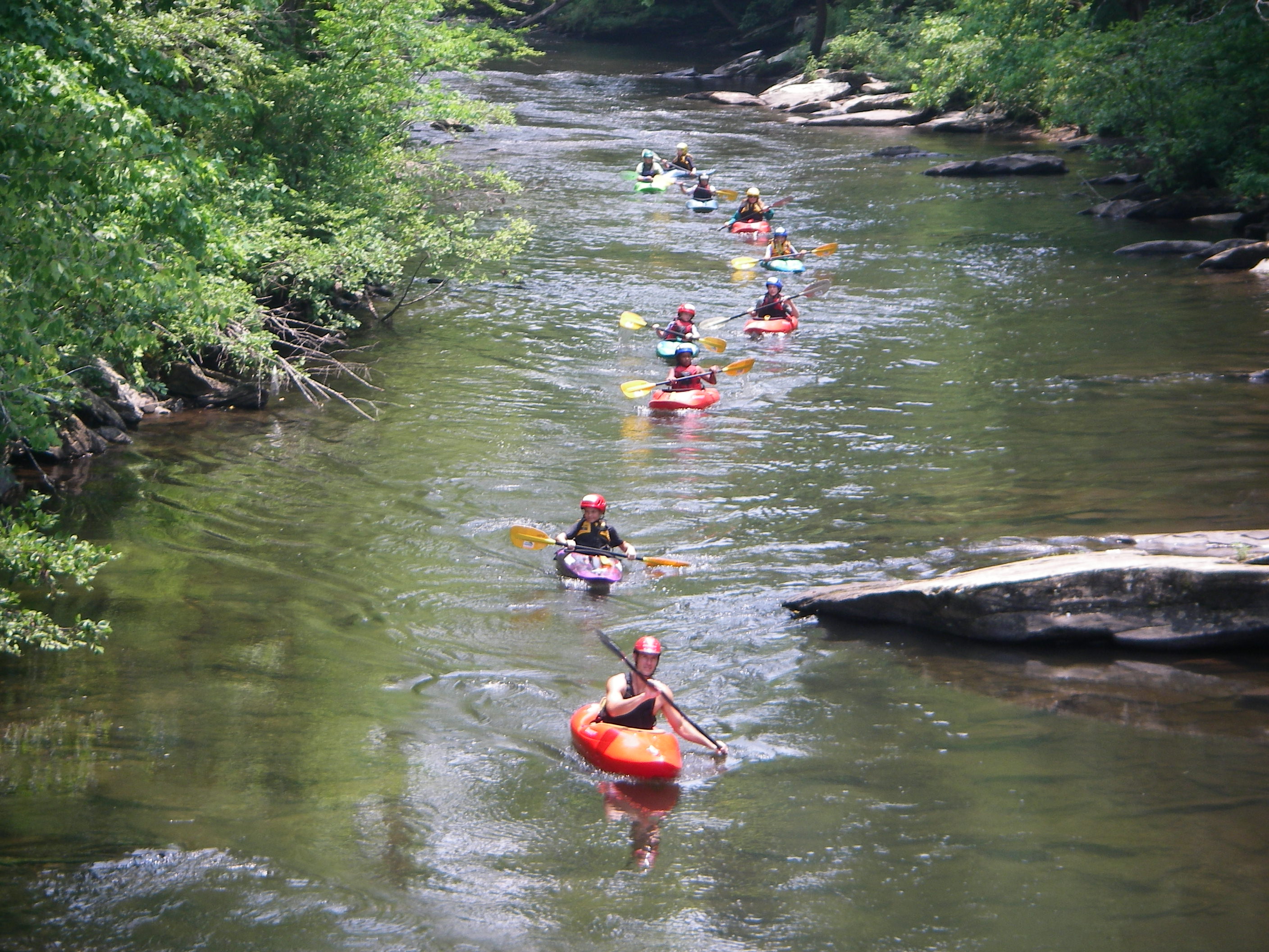 Kayaking on the Ocoee River