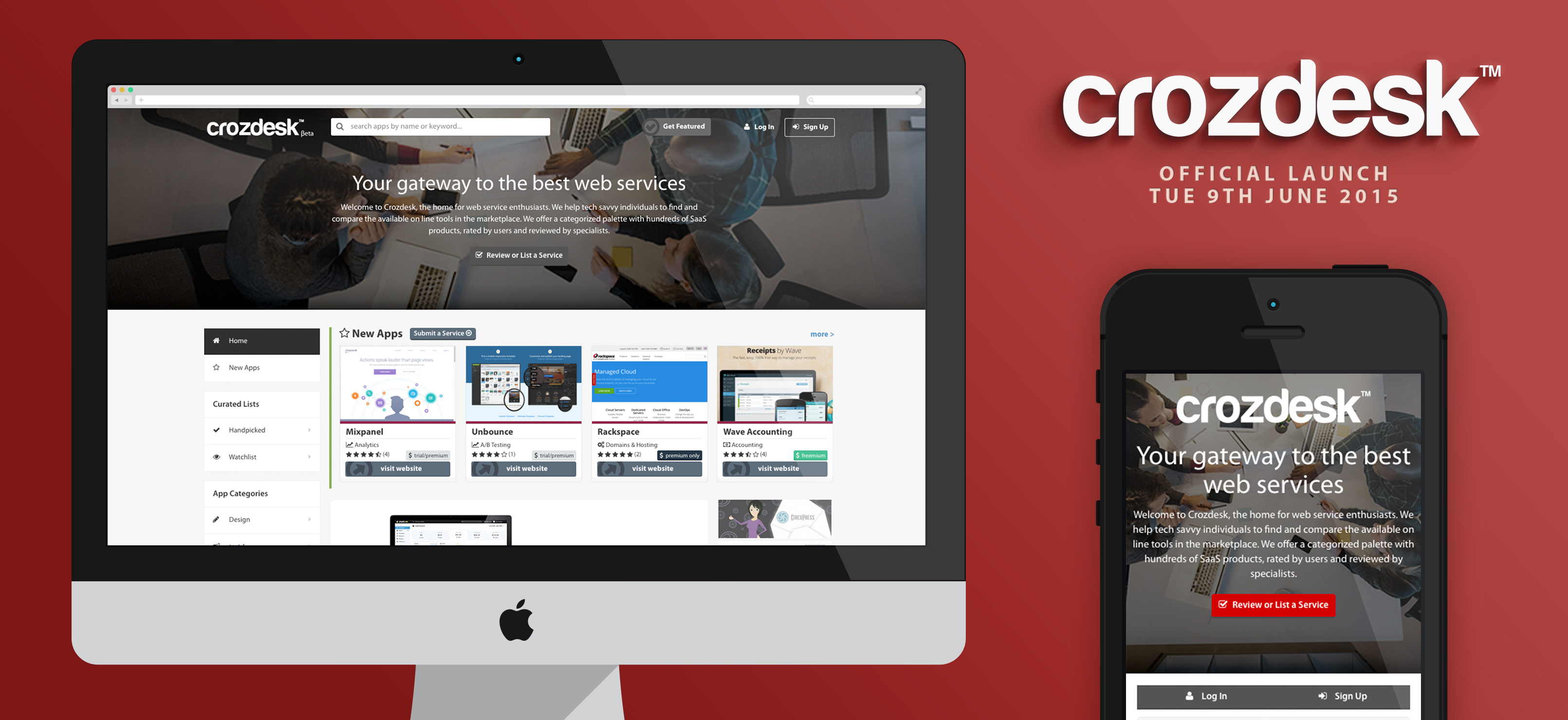 Official Crozdesk Launch - 9th June 2015