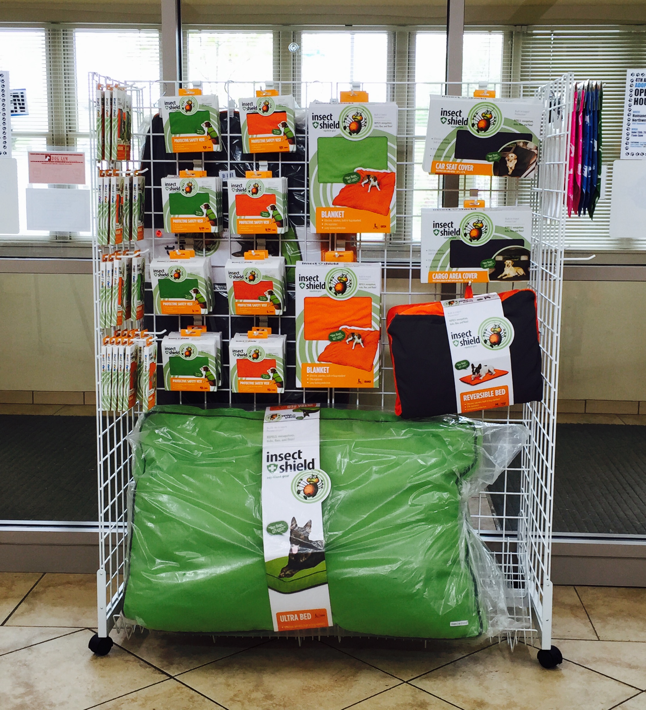 Insect Shield for Pets Retail Display - Profits for Shelters Program