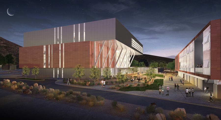 The 85,000-square-foot, four-story building will address the deficiencies and diverse programmatic needs of the existing Library and Learning Resource Center.