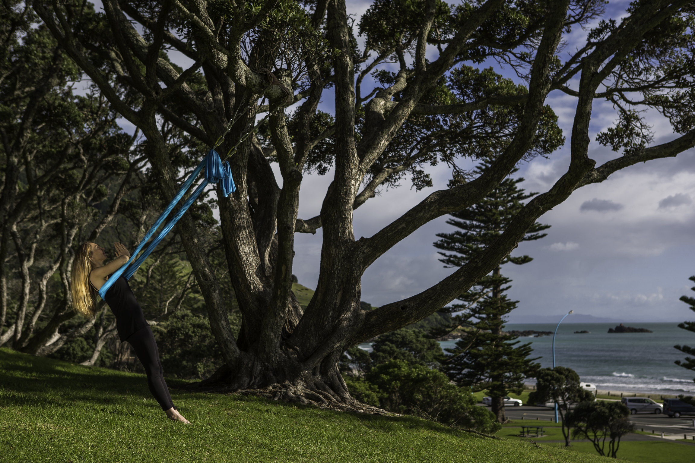 Release yourself with antigravity yoga