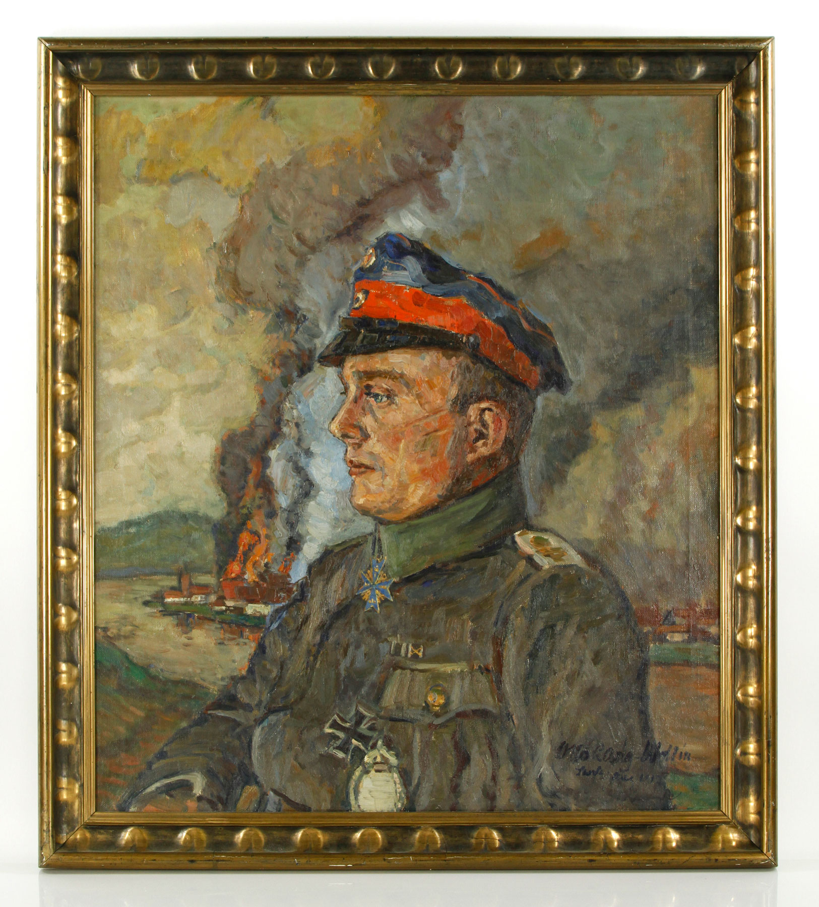 Portrait of Lt. Hans Klein Lang-Wollin O/C