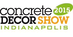Concrete Decor Show 2015 Logo