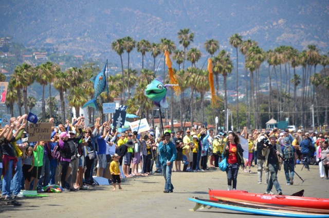 Renewable energy rally on May 31, 2015.