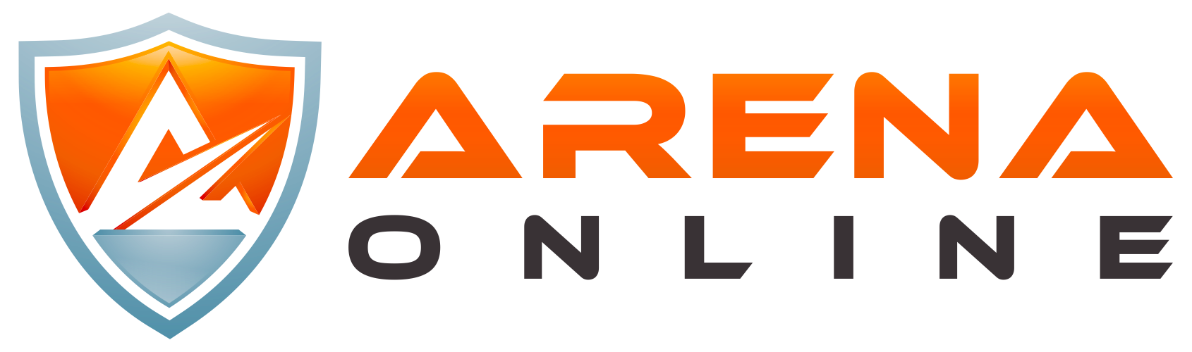 Arena Online Text Logo