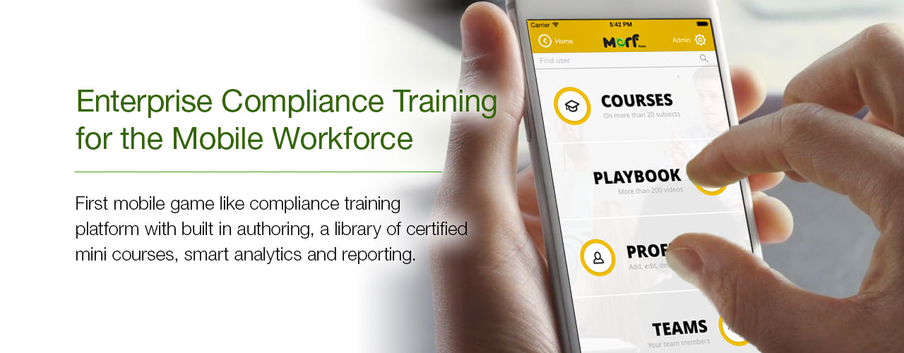 Morf Learning Compliance Playbooks for the Mobile Workforce