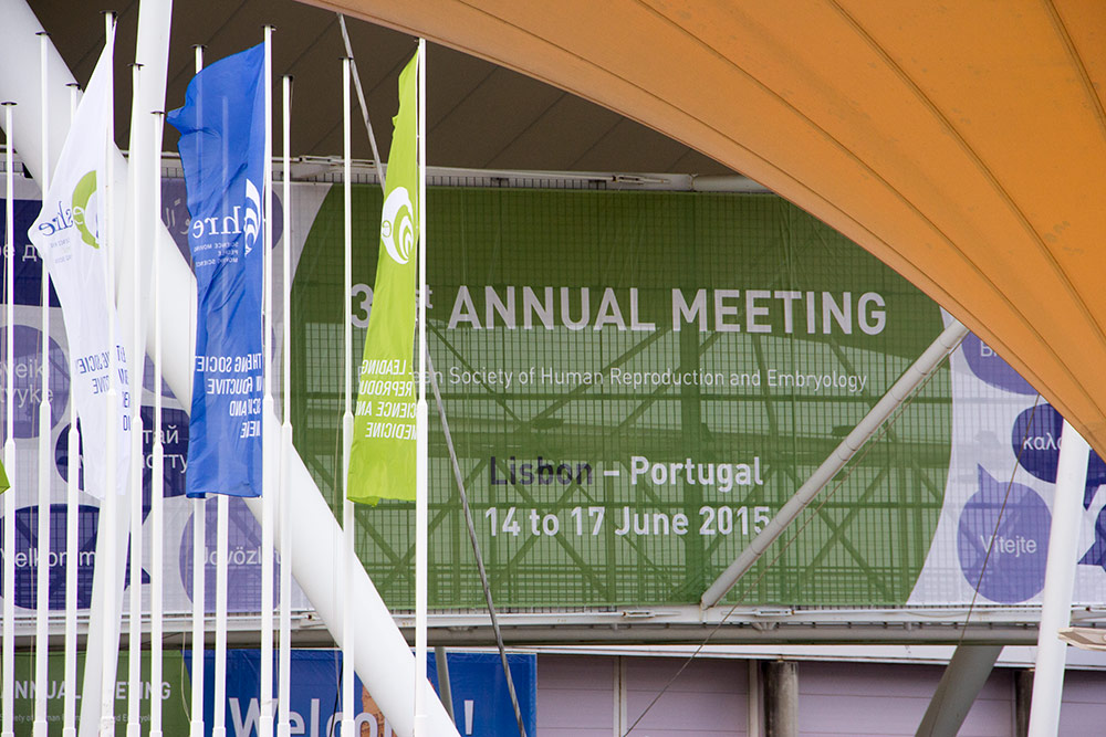 ESHRE 2015 at the spectacular FIL in Lisbon