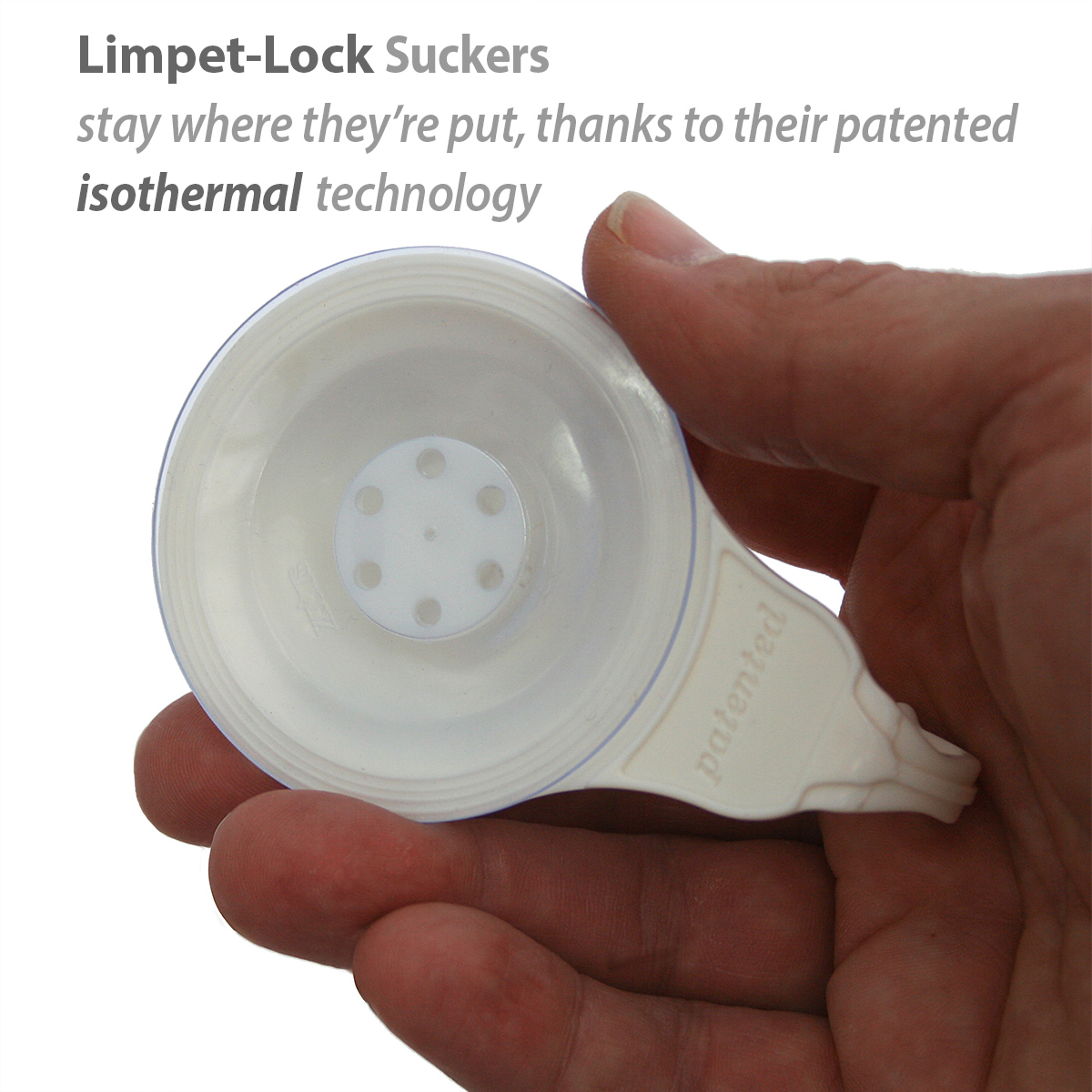 Limpet Lock suction cups