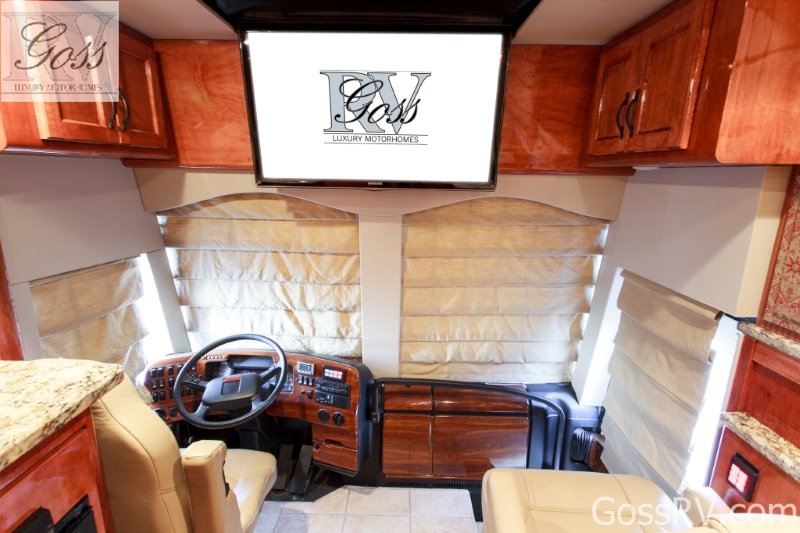Prevost Luxury Coach Interior from Goss RV