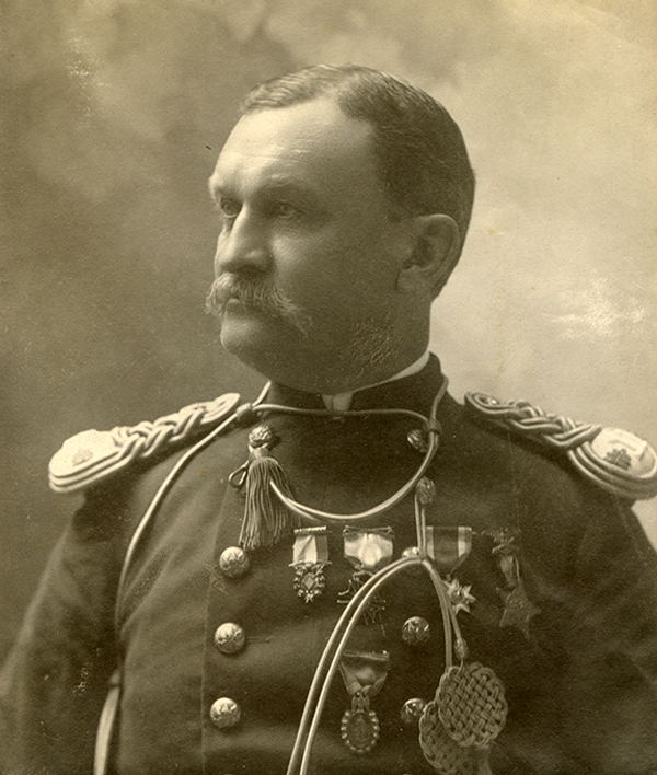 Maj. Gilbreath's Last Formal Military Photo, ca. 1897