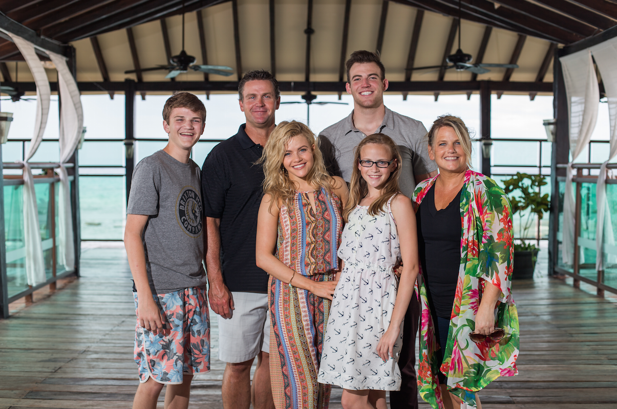 Witney Carson, professional dancer on Dancing With The Stars, spent her family vacation at Generations Riviera Maya, by Karisma