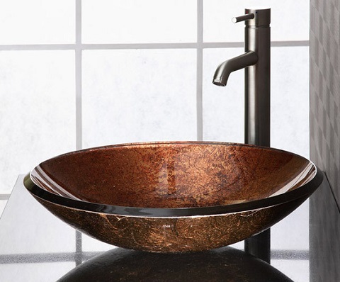 Reflex Metallic Copper Vessel Sink RVE180MCO from Ryvyr