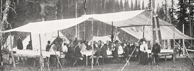 Alpine Club of Canada General Mountaineering Camp, Yoho National Park, 1906