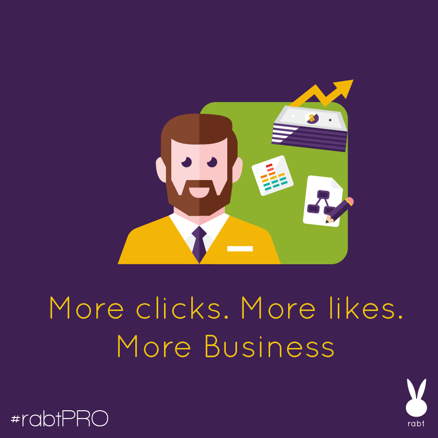 rabtPRO Increases Clicks and Likes Through Content Personalization