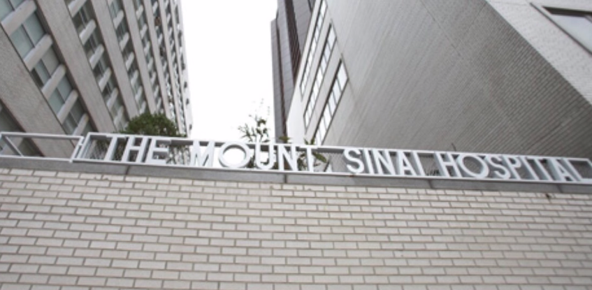 Mount Sinai Hospital, New York, where Andrew is exploring a clinical trial.