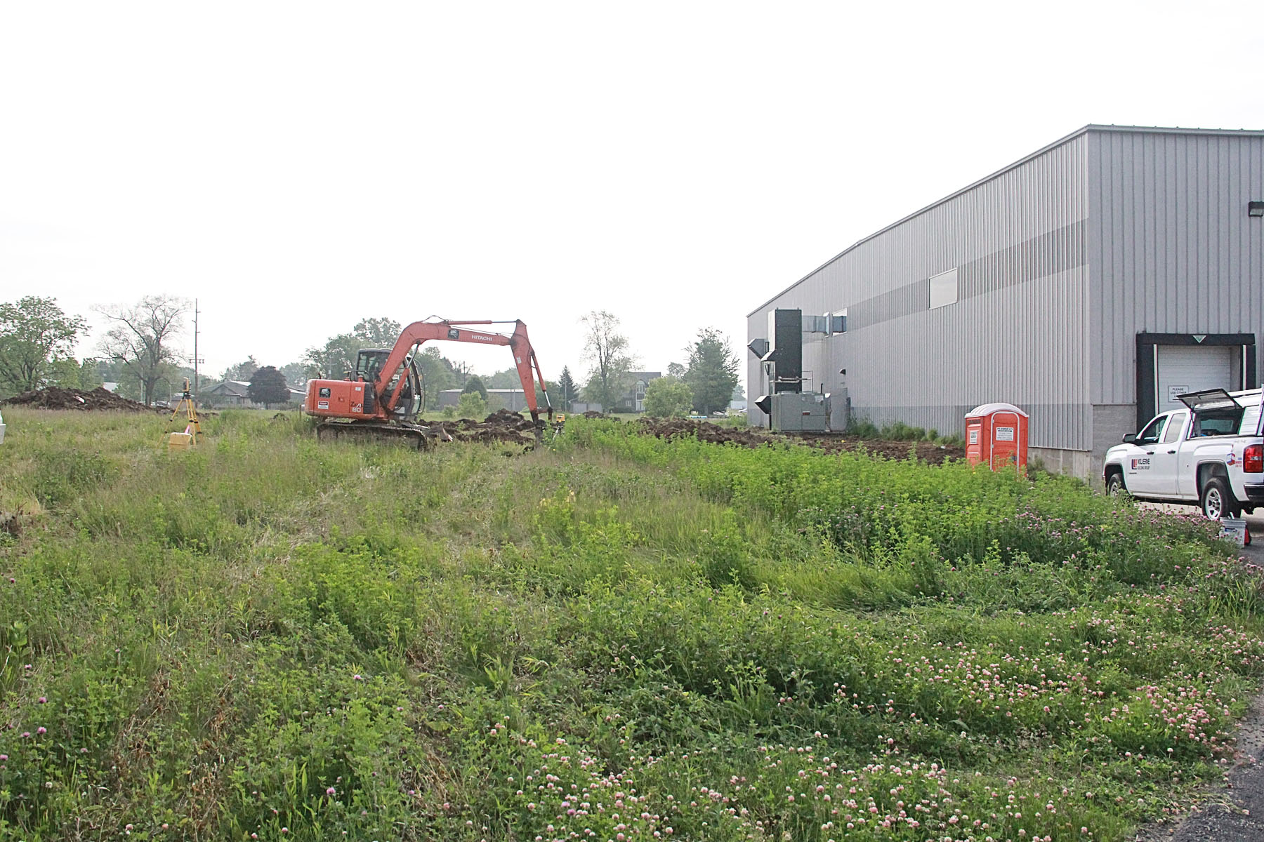 A look at when the company first broke ground back in May of this year.