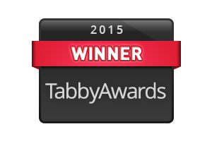 Tabby Awards winner badge