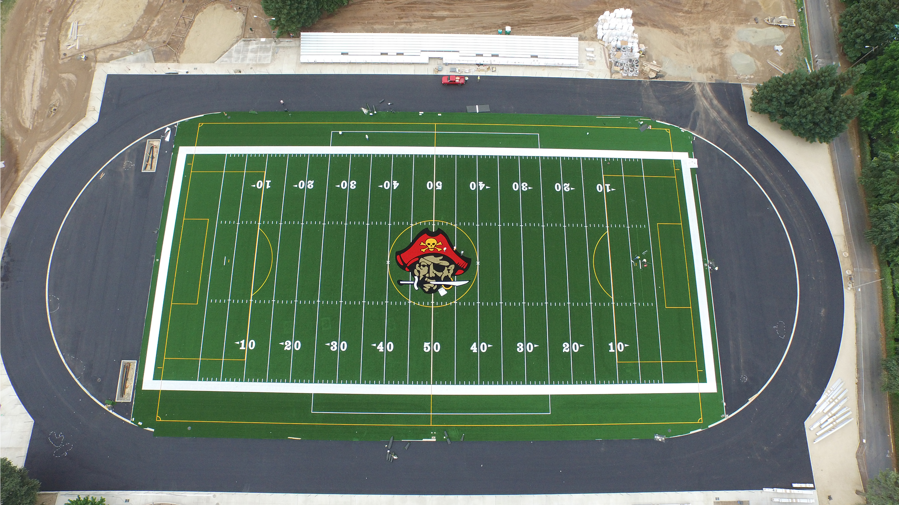 Completed AstroTurf Field at Jesuit High School
