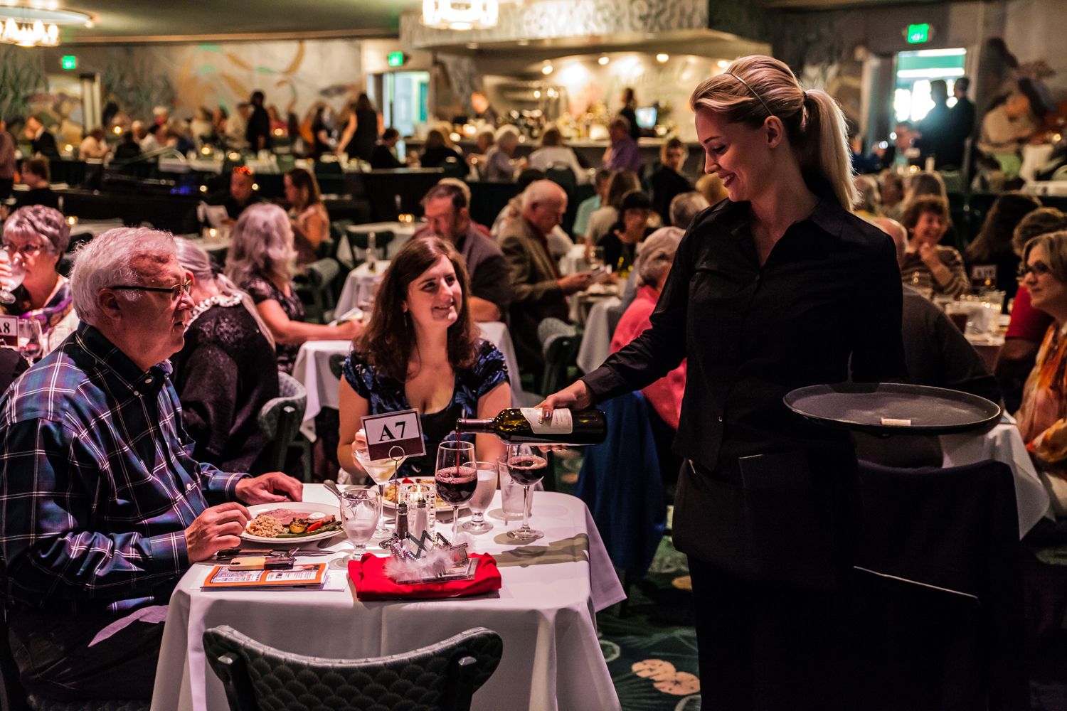 The Admiral Theatre is the Northwest's premier dinner theatre experience, combining the best in live entertainment and fine dining in a dramatic art deco venue.