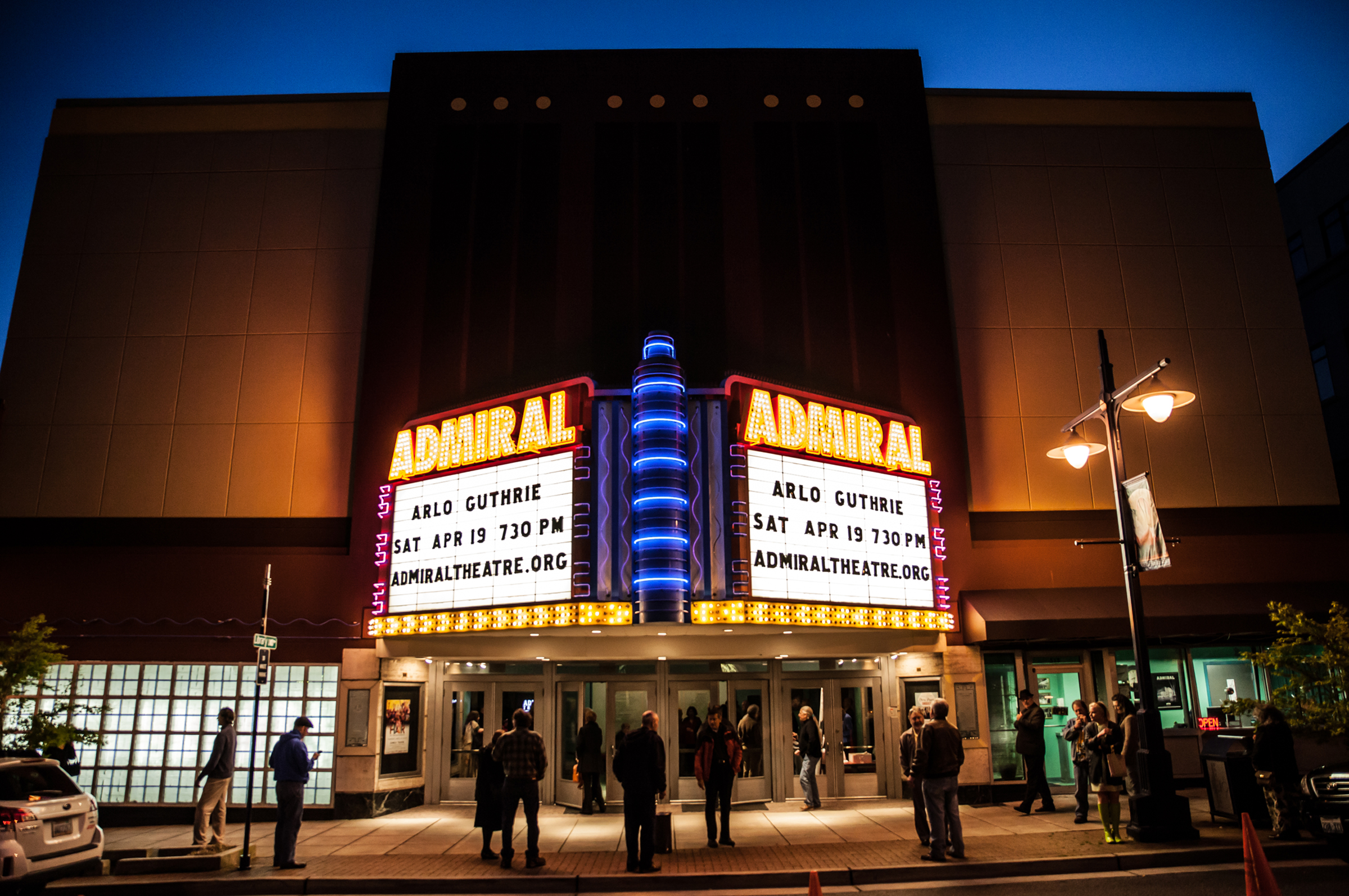 The Admiral Theatre welcomes more than 50,000 patrons annually to 110 diverse performances and community events.